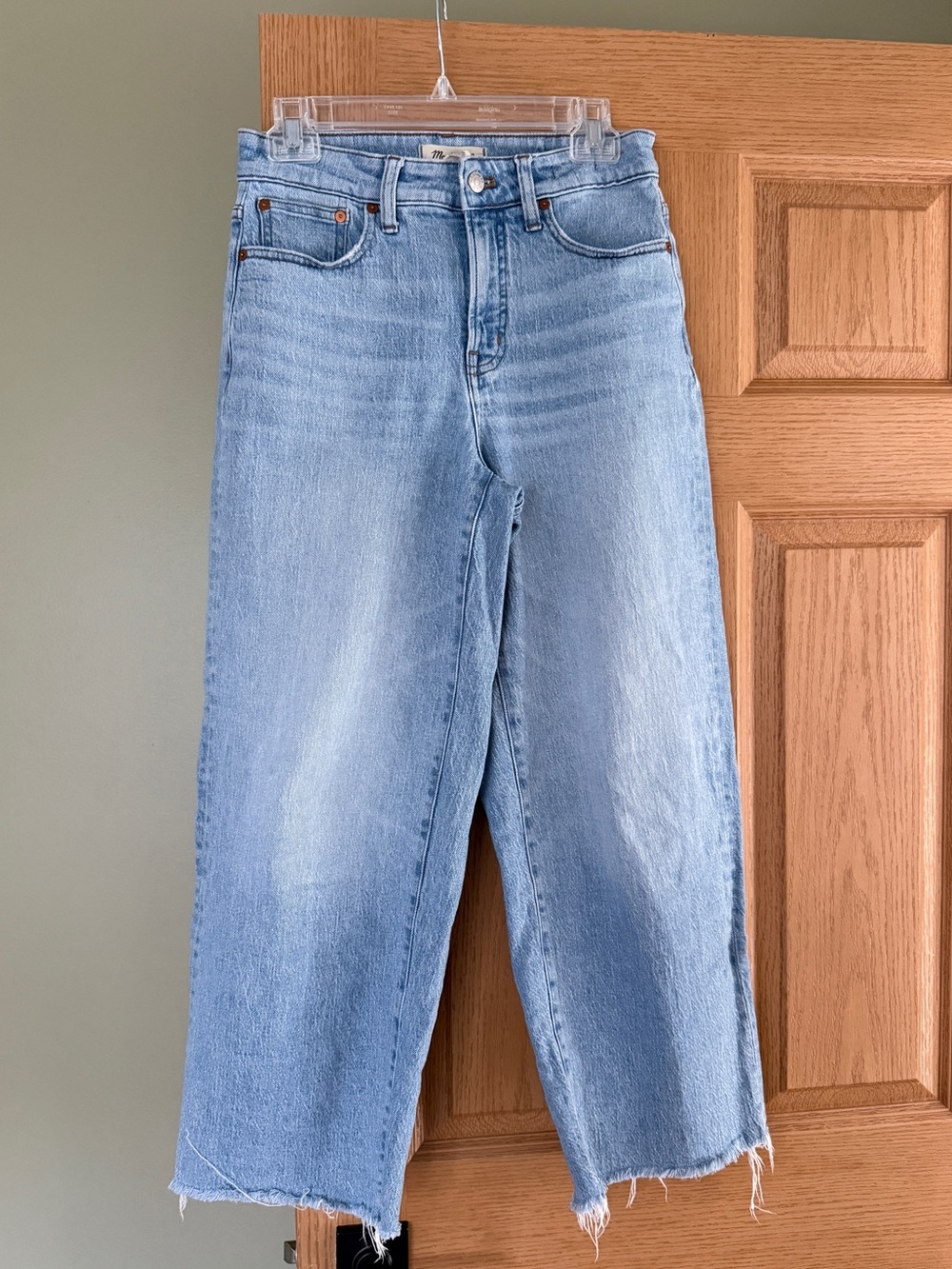 Madewell Curvy Perfect Vintage Wide Leg Crop Jean
